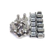 STARTECH 100 Pkg M6 Mounting Screws and Cage Nuts for Server Rack Cabinet