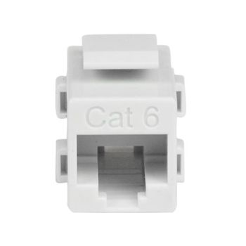 STARTECH StarTech.com Cat6 RJ45 Keystone Jack Network Coupler (C6KEYCOUPLWH)