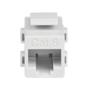 STARTECH StarTech.com White Cat 6 RJ45 Keystone Jack Network Coupler F/F - RJ45 Coupler - Cat6 Coupler - F/F Cat6 Keystone Jack White Modular (C6KEYCOUPLWH) - Koppelstuk voor netwerk - RJ-45 (V) naar RJ-45 (V) (C6KEYCOUPLWH)