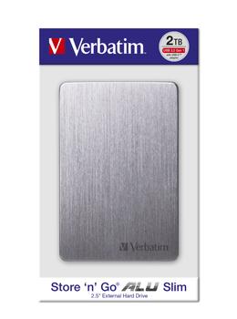 VERBATIM Store n Go 2,5  ALU 1TB USB 3.2 Gen 1 Space Gray   53662 (53662)