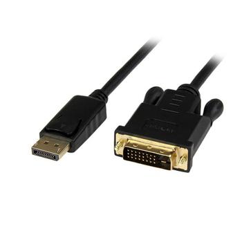STARTECH 91cm DisplayPort to DVI Active Adapter Converter Cable ? 2560x1600 ? Black (DP2DVIMM3BS)