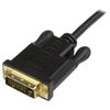 STARTECH DisplayPort to DVI Converter Cable - 91cm - 1920x1200	 (DP2DVI2MM3)