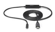StarTech USB C to HDMI Cable - 3 ft / 1m - USB-C to HDMI 4K 30Hz - USB Type C to HDMI - Computer Monitor Cable (CDP2HDMM1MB) - ekstern videoadapter (CDP2HDMM1MB)