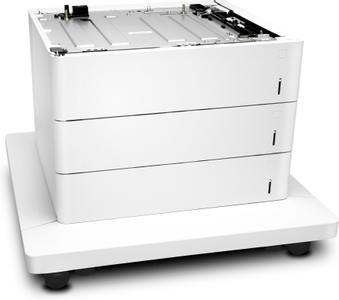 HP Paper Feeder and Stand - Pappersmagasin - 1650 ark i 3 fack - för Color LaserJet Enterprise M652dn, M652n, M653dn, M653x (P1B11A)