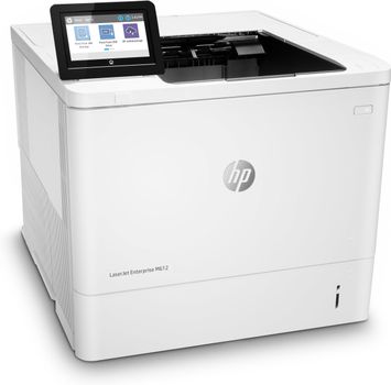 HP P LaserJet Enterprise M612dn - Printer - B/W - Duplex - laser - A4/Legal - 1200 x 1200 dpi - up to 71 ppm - capacity: 650 sheets - USB 2.0, Gigabit LAN, USB 2.0 host (7PS86A#B19)