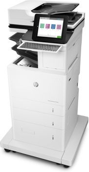 HP P LaserJet Enterprise Flow MFP M635z - Multifunction printer - B/W - laser - 216 x 864 mm (original) - A4/Legal (media) - up to 61 ppm (printing) - 3200 sheets - 33.6 Kbps - USB 2.0, Gigabit LAN, USB  (7PS99A#B19)