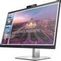 HP P E24d G4 Advanced Docking Monitor - LED monitor - 23.8" - 1920 x 1080 Full HD (1080p) @ 60 Hz - IPS - 250 cd/m² - 1000:1 - 5 ms - HDMI, DisplayPort,  USB-C - black (6PA50A4#ABU)