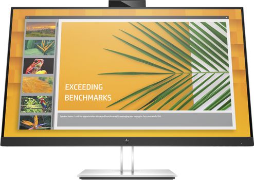 HP E27d G4 Advanced Docking Monitor - LED-skärm - 27" - 2560 x 1440 QHD @ 60 Hz - IPS - 300 cd/m² - 1000:1 - 5 ms - HDMI, DisplayPort,  USB-C - svart (6PA56A4#ABB)