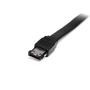 STARTECH StarTech.com 90cm Afgeschermde Externe eSATA Kabel M/M - eSATA-kabel - Serial ATA 150 - eSATA (M) naar eSATA (M) - 91 cm - zwart - voor P/N: PEXUSB311A1E,  S351BMU33ET,  S351BMU33ETG,  SDOCKU313E,  SDOCKU (ESATA3)