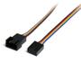 STARTECH 12IN 4 PIN FAN POWER EXTENSION CABLE CABL