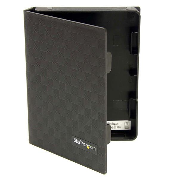 StarTech - 2.5in Anti-Static Hard Drive Protector Case - Black (3pk) - 2.5 HDD protector black - 2.5 HDD protector (HDDCASE25BK) - beskyttelsesmuffe for harddisk