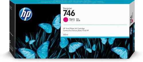 HP 746 300-ml Magenta Ink Cartridge (P2V78A)