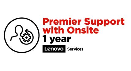 LENOVO o Post Warranty Onsite + Premier Support - Extended service agreement - parts and labour - 1 year - on-site - response time: NBD - for ThinkStation P300, P310, P320, P330, P330 Gen 2 (5WS0V07429)