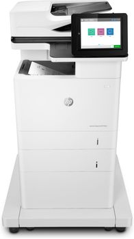 HP P LaserJet Enterprise MFP M635fht - Multifunction printer - B/W - laser - 216 x 864 mm (original) - A4/Legal (media) - up to 61 ppm (copying) - up to 61 ppm (printing) - 1200 sheets - 33.6 Kbps - USB  (7PS98A#B19)