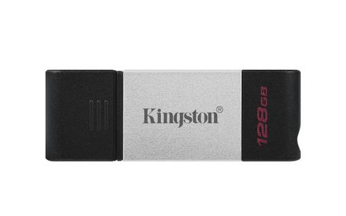 KINGSTON DataTraveler 80 - USB-Flash-Laufwerk - 128 GB - USB 3.2 Gen 1 / USB-C (DT80/128GB)