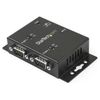 STARTECH 2 Port Wall Mount USB to Serial Adapter Hub w/ DIN Rail Clip 	 (ICUSB2322I)
