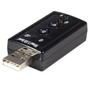 STARTECH Virtual 7.1 USB Stereo Audio Adapter External Sound Card	
