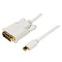 STARTECH 91cm Mini DisplayPort to DVI Adapter Converter Cable ? 1920x1200 - White