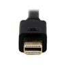 STARTECH 91cm Mini DisplayPort to VGA Adapter Converter Cable ? 1920x1200 - Black	 (MDP2VGAMM3B)