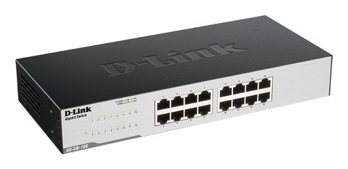 D-LINK 16-Port Gigabit Easy Desktop Switch (GO-SW-16G/E)