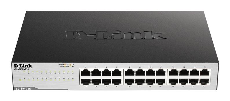 D-LINK GO-SW-24G 24-port Gigabit Easy DT Switch (GO-SW-24G/E)