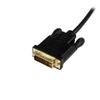 STARTECH "1,8m Mini DisplayPort to DVI Active Adapter Converter Cable - Black"	 (MDP2DVIMM6BS)