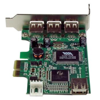 STARTECH 4 Port PCI Express Low Profile High Speed USB Card (PEXUSB4DP)