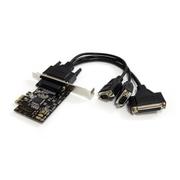 STARTECH 2S1P PCI Express Serial Parallel Combo Card with Breakout Cable