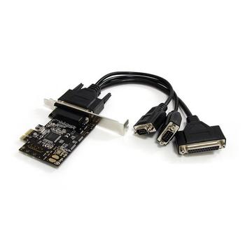 STARTECH 2S1P PCI Express Serial Parallel Combo Card with Breakout Cable (PEX2S1P553B)