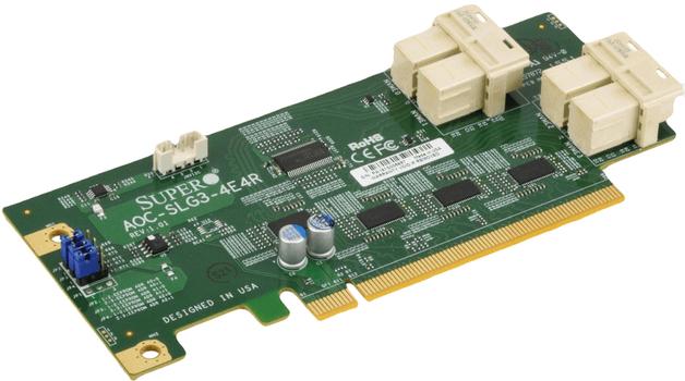 SUPERMICRO Aoc-Slg3-4E4R Interface  (AOC-SLG3-4E4R-O)