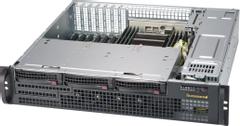 SUPERMICRO Black 2U SC825MB COMPACT SAS3 LP CSE