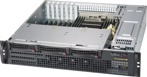 SUPERMICRO 2U CHASSIS 3X3.5HS SAS3/ SATA3 (CSE-825MBTQC-R802LPB)