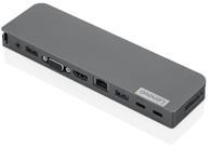 Lenovo USB-C Mini Dock - mini-dock - USB-C - VGA, HDMI - 1GbE (40AU0065UK)