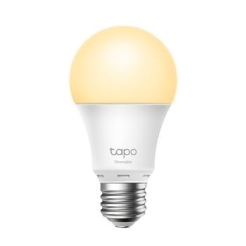 TP-LINK Tapo Smart Wi-Fi Light Bulb, Dimmable, White, E27 (2700K) /Tapo L510E v1 (Tapo L510E)