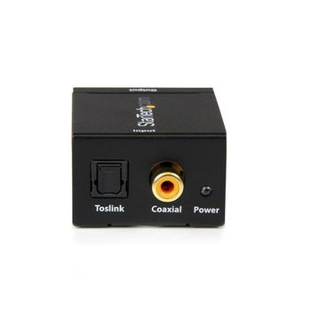 STARTECH SPDIF Digital Coaxial or Toslink Optical to Stereo RCA Audio Converter (SPDIF2AA)