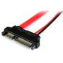 STARTECH 15cm Slimline SATA to SATA Adapter with Power - F/M (SLSATAADAP6)