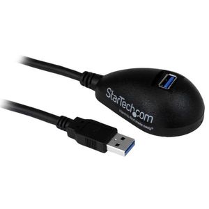 STARTECH "1,5m Black Desktop SuperSpeed USB 3.0 Extension Cable - A to A M/F"	 (USB3SEXT5DKB)