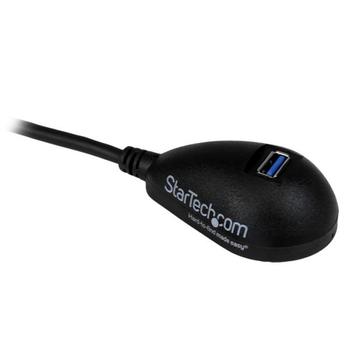 STARTECH StarTech.com 5ft USB 3.0 A to A Extension Cable MF (USB3SEXT5DKB)