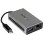STARTECH StarTech.com Thunderbolt naar gigabit Ethernet plus USB 3.0 - Thunderbolt-adapter - Netwerkadapter - Thunderbolt - Gigabit Ethernet + USB 3.0 - zilver