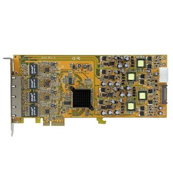 STARTECH Quad Port GbE PCI Express Network Card w/ PoE (ST4000PEXPSE)