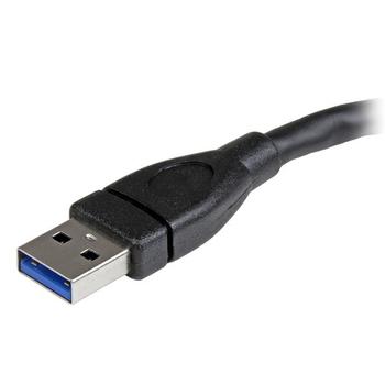 STARTECH StarTech.com 6in USB 3.0 A to A Extension Cable (USB3EXT6INBK)