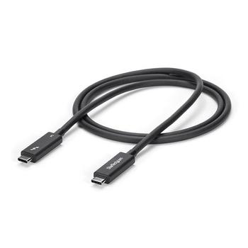 STARTECH 1m Thunderbolt 3 USB C Cable (40Gbps) - Thunderbolt and USB Compatible (TBLT3MM1MA)
