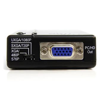 STARTECH Composite and S-Video to VGA Video Scan Converter (VID2VGATV2)