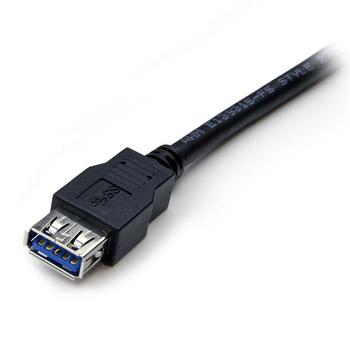 STARTECH 6 ft Black USB 3 Extension Cable A to A (USB3SEXT6BK)