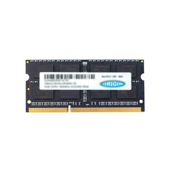 ORIGIN STORAGE 4 GB DDR3L-1600 SODIMM 1RX8 NON-ECC LV MEM (OM4G31600SO1RX8NE135)