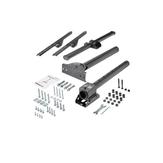 StarTech Ceiling TV Mount - 1.8' to 3' Short Pole - Full Motion - Supports Displays 32" to 75" - For VESA Mount Compatible TVs (FPCEILPTBSP) brakett - for flatpanel - svart (FPCEILPTBSP)