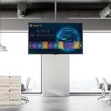 StarTech Ceiling TV Mount - 8.2' to 9.8' Long Pole - Full Motion - Supports Displays 32" to 75" - For VESA Mount Compatible TVs (FPCEILPTBLP) brakett - for flatpanel - svart (FPCEILPTBLP)