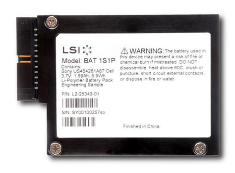 HP LSI iBBU09 Battery Backup Unit (E0X19AA)