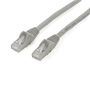 STARTECH "Cat6 Patch Cable with Snagless RJ45 Connectors - 2m, Gray" (N6PATC2MGR)