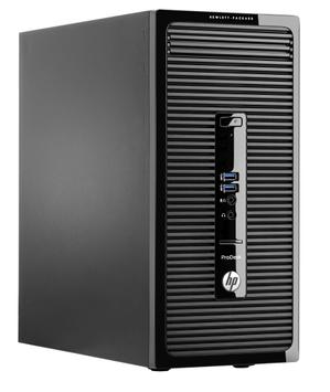 HP ProDesk 400 G2 - Mikrotårn - 1 x Core i5 4590S / 3 GHz - RAM 4 GB - HDD 500 GB - DVD SuperMulti - HD Graphics 4600 - GigE - Win 7 Pro 64-bit (inkluderer Win 8.1 Pro License) - monitor: ingen (J4B19EA#ABZ)